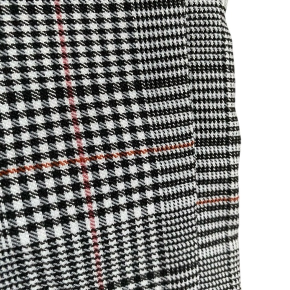 Gap Signature Skinny Ankle Pants Size 4 Plaid Check Stretch Work Trousers - Picture 5 of 11